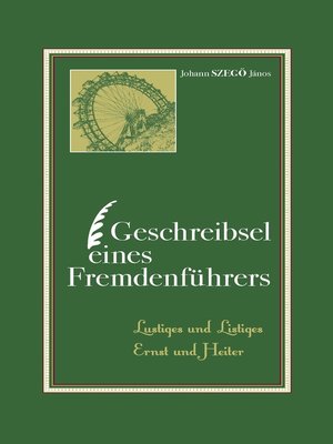 cover image of Geschreibsel eines Fremdenführers